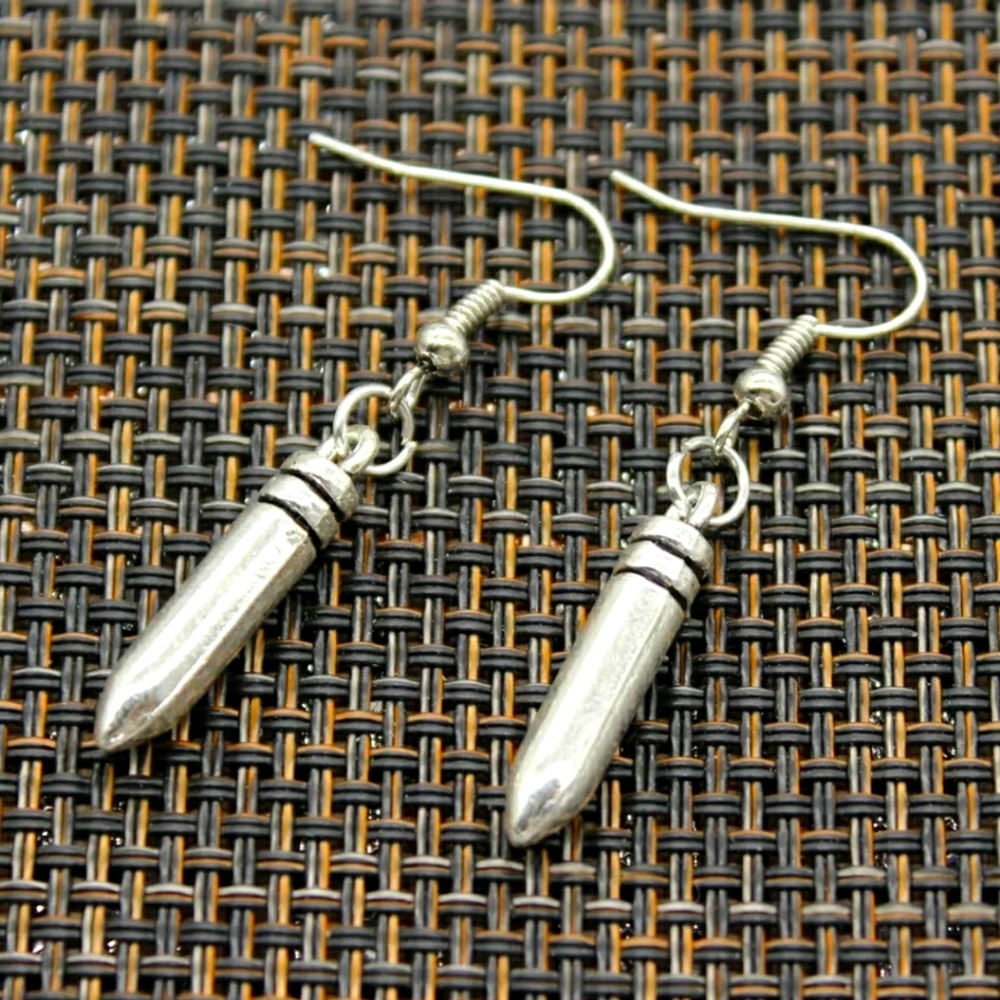 Bullet earrings western cowgirl